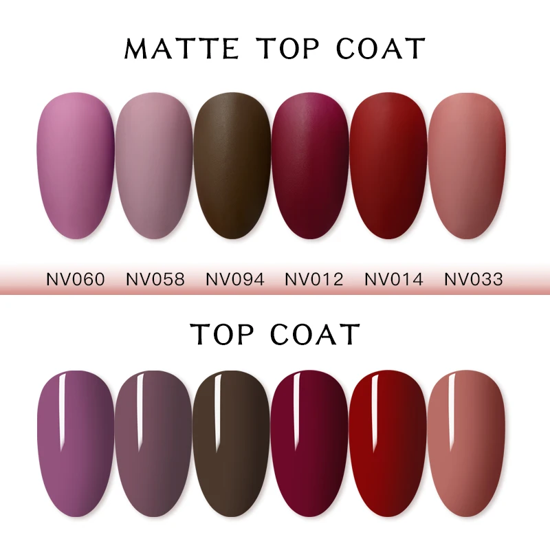 5 мл матовый УФ гель для ногтей 6 цветов чистый цвет нужен Матовый верхний слой