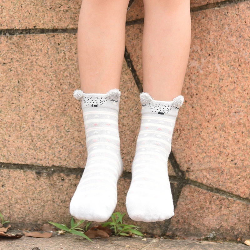 

Children socks three-dimensional cartoon animals