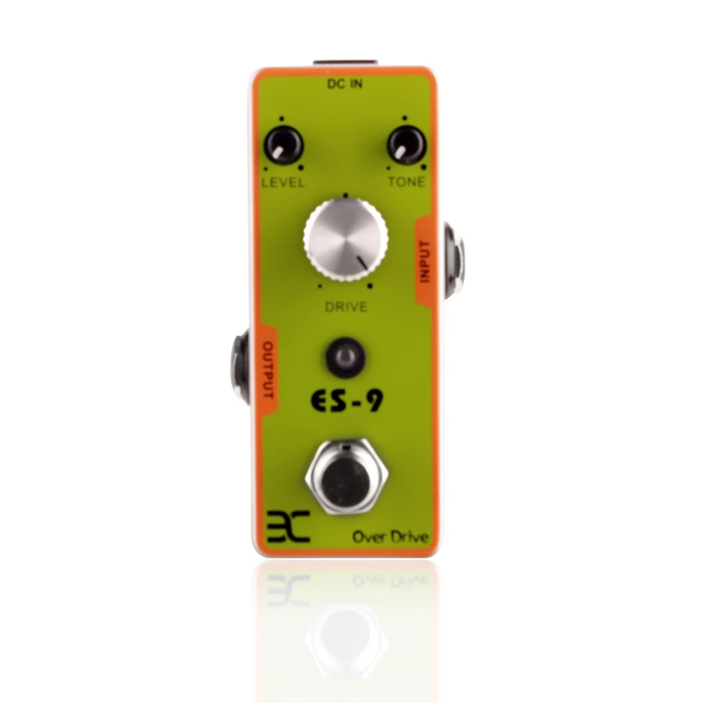 

ENO EX TC-17 ES-9 Electric Guitar Overdrive Effect Pedal Full Metal Shell True Bypass With 3 functional knobs