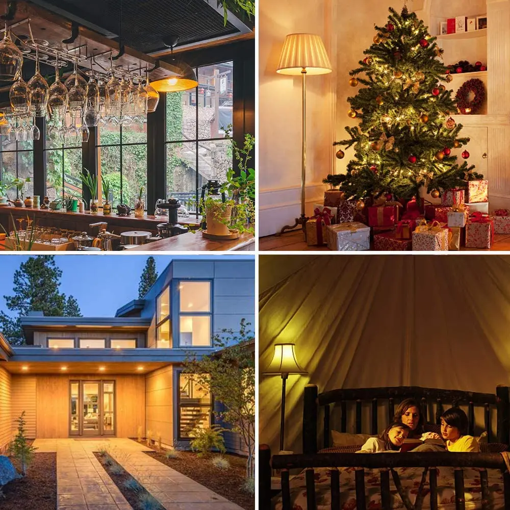 

JIENIU LED 24W Light Bulb (Replaces 150W 200W) A21 Size with 2600 Lumens, Non-Dimmable 6700K Cold White 220V 230V 240V