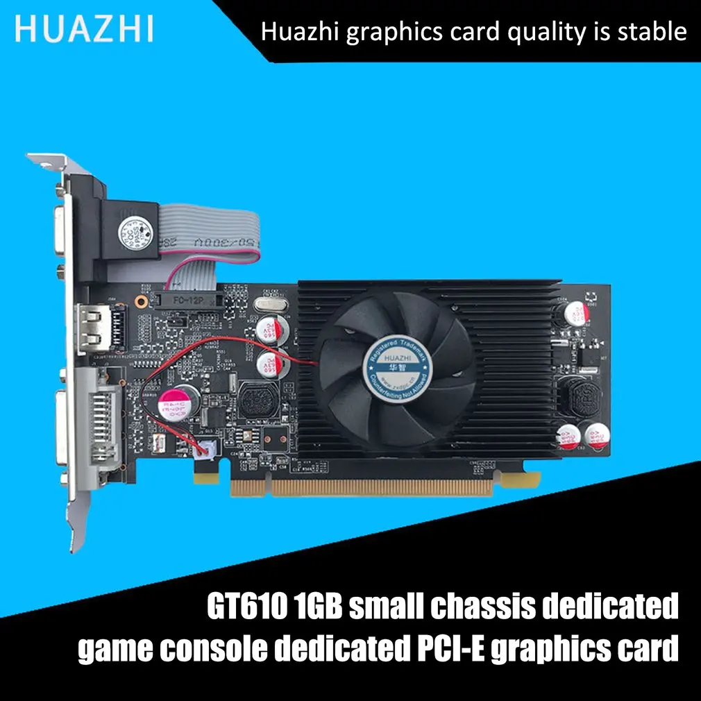 

NEW PNY NVIDIA GeForce Video Card VCGGT610 XPB 1GB DDR2 SDRAM PCI Express 2.0 Video Card Video-Grafikkarte Graphic Card