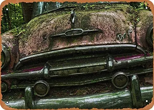 

Metal Sign - Classic Cars Classic Cars - 8 x 12 Vintage Look Tin Sign