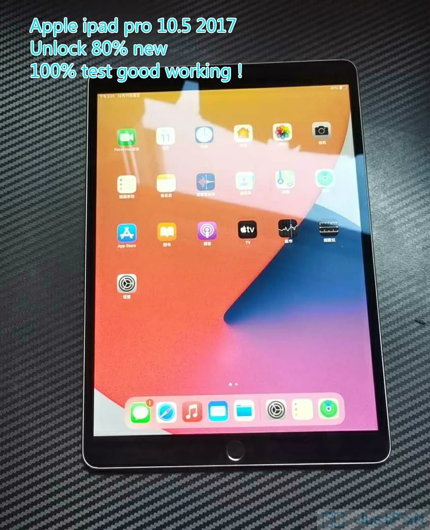 Оригинальный ремонт Apple IPad pro 2017 A1701 10 5 дюйма Wifi версия черный белый около 80% новая