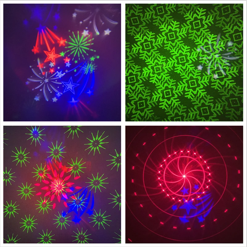 Новый музыкальный лазерный проектор с голосовым управлением светодиодный Dsico RGBW