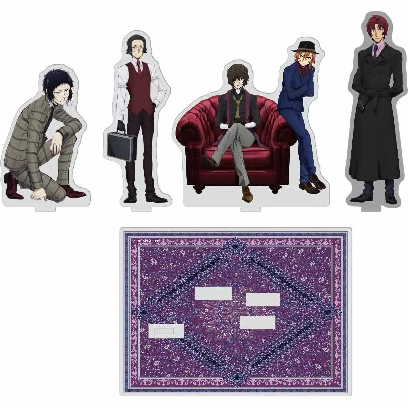 

Bungo Stray Dogs Anime NEW Combination Series Acrylic Stand Figure Model Desktop Decor Dazai Osamu Nakajima Atsushi Akutagawa