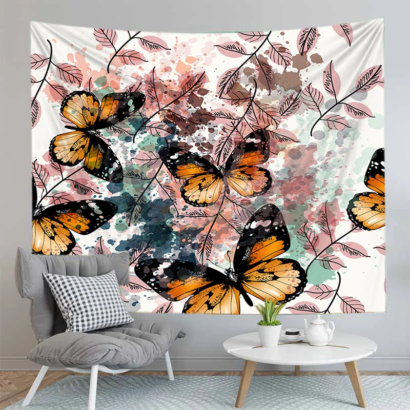 Индийский гобелен хиппи Коврик для йоги настенный богемный постельные покрывала