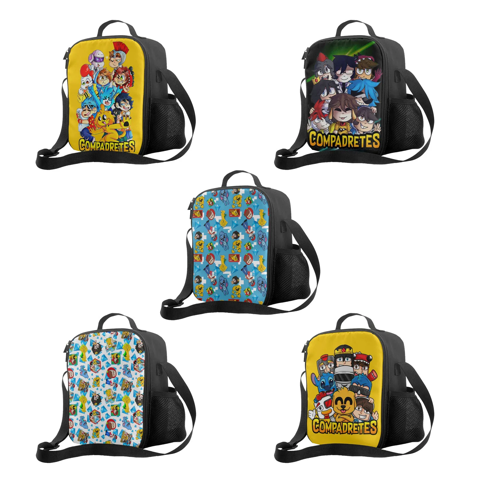 

Mikecrack, сумка для ланча, сумка-тоут, Ланч-бокс, изолированный термоконтейнер для ланча с регулируемым плечевым ремнем