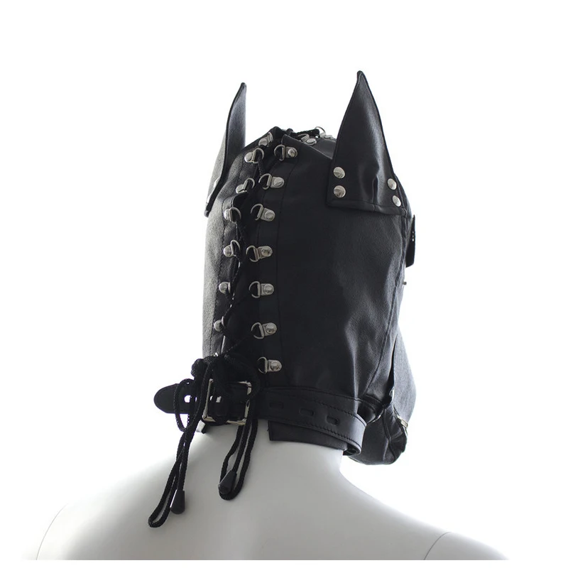 Фетиш фетиш БДСМ со съемной повязкой на голову |