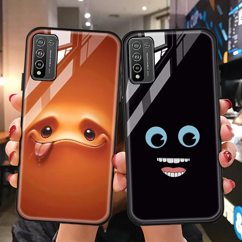 

Cases For Huawei P50 Pro Case P20 P40 P30 Lite Tempered Glass Cover P Smart 2021 Y9 Mate 10 30 40 Pro Lite Fundas