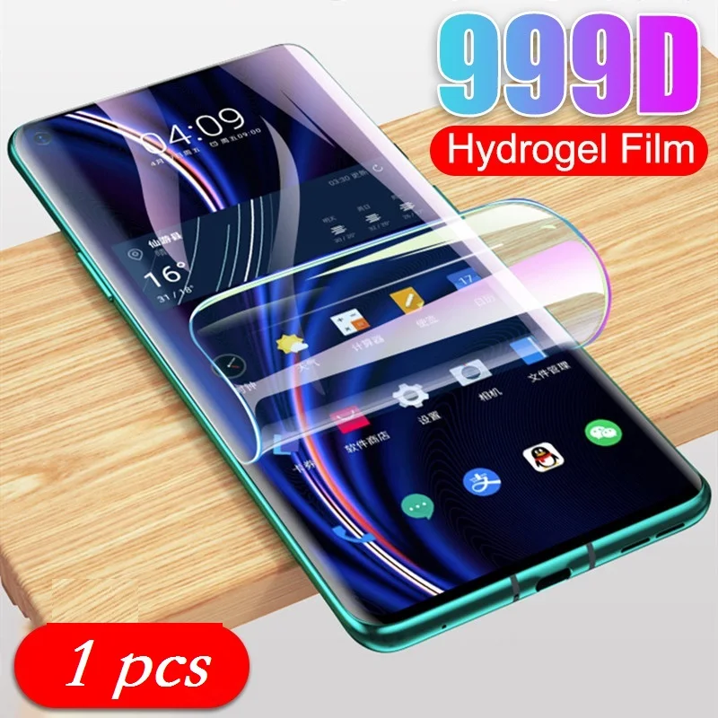 

1100D Hydrogel Soft Film On The For OnePlus 8 Pro 7 Lite 7T 6 6T 5 5T 8T Screen Protector Full Protective Film Not Glass