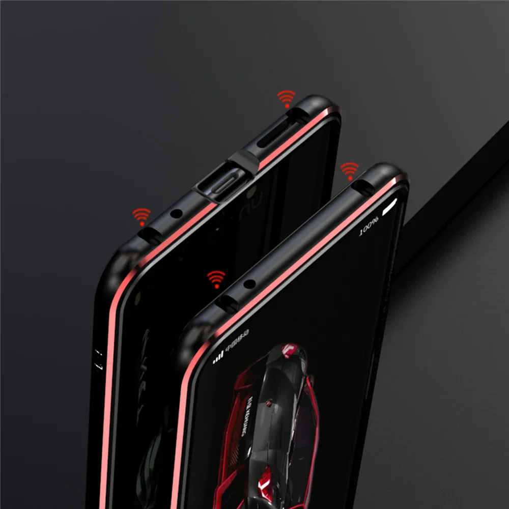 Nubia Z20 NX627J Bumper Metal Frame Hard Phone Protective Case for ZTE Nubia Z20 NubiaZ20 nx627j Ultra Thin Shockproof Bumper