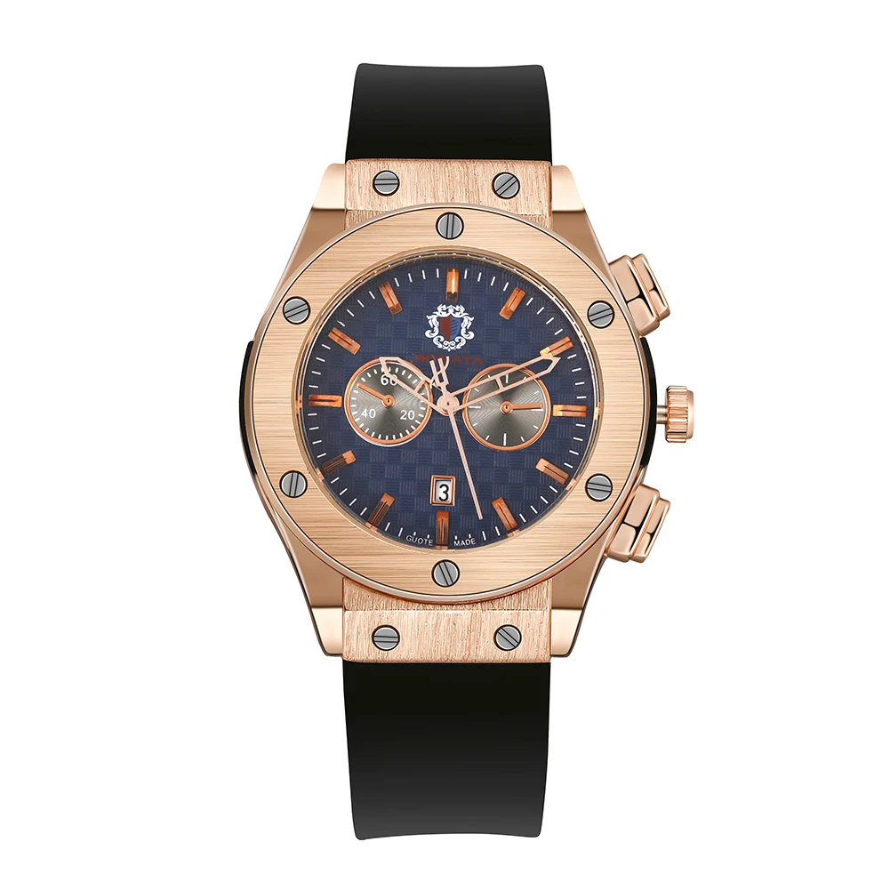 Часы наручные мужские кварцевые с календарем модные креативные силиконовым