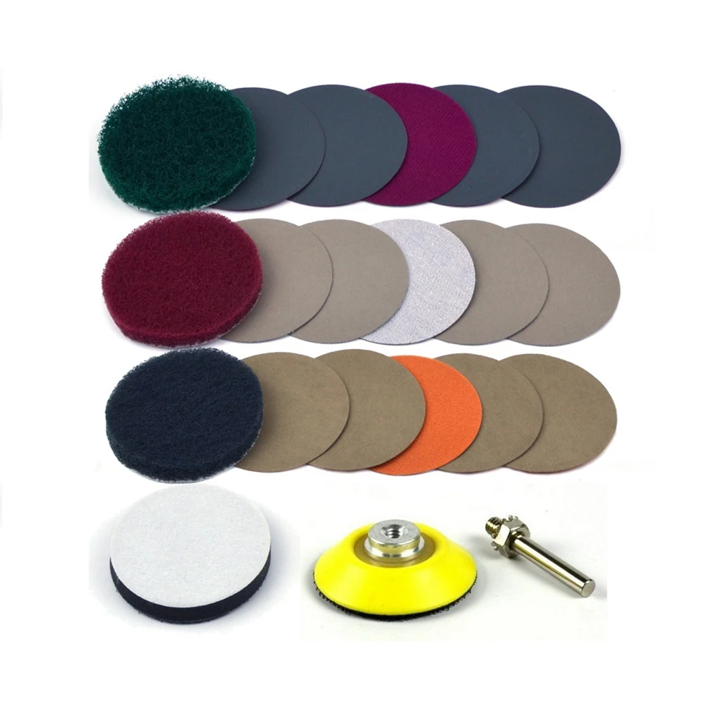 

DIY Polishing Restoration Kit Sanding Discs Waterproof Improves visibility