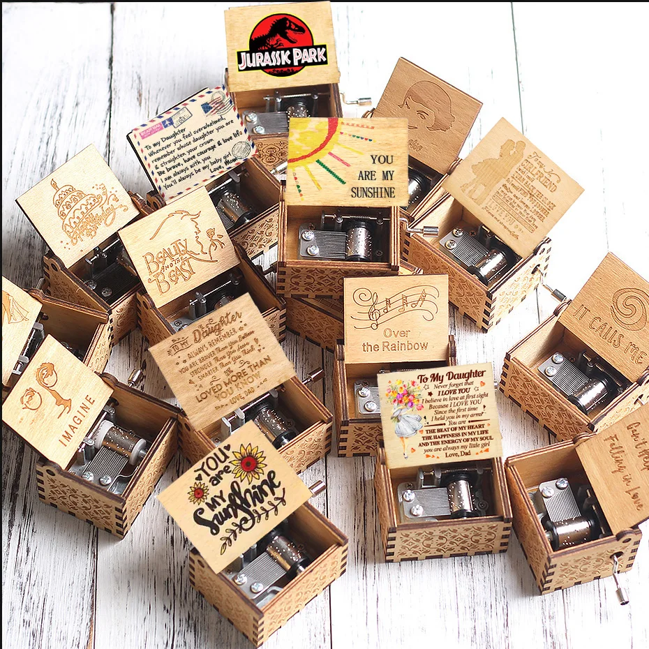 Популярная Античная резная деревянная ручка королева парка Юрского периода