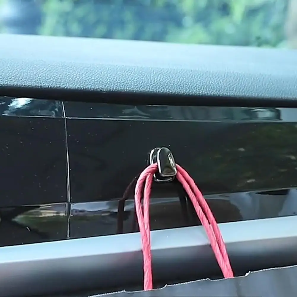 2 шт. автомобильные крючки для USB-кабеля и ключей