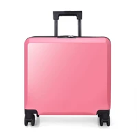 new arrival discount hot sales 18 inches customs rolling luggage for men women abs