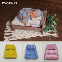 dvotinst newborn baby photography props mini mattress posing pillow bedding fotografia accessories studio shoots photo props