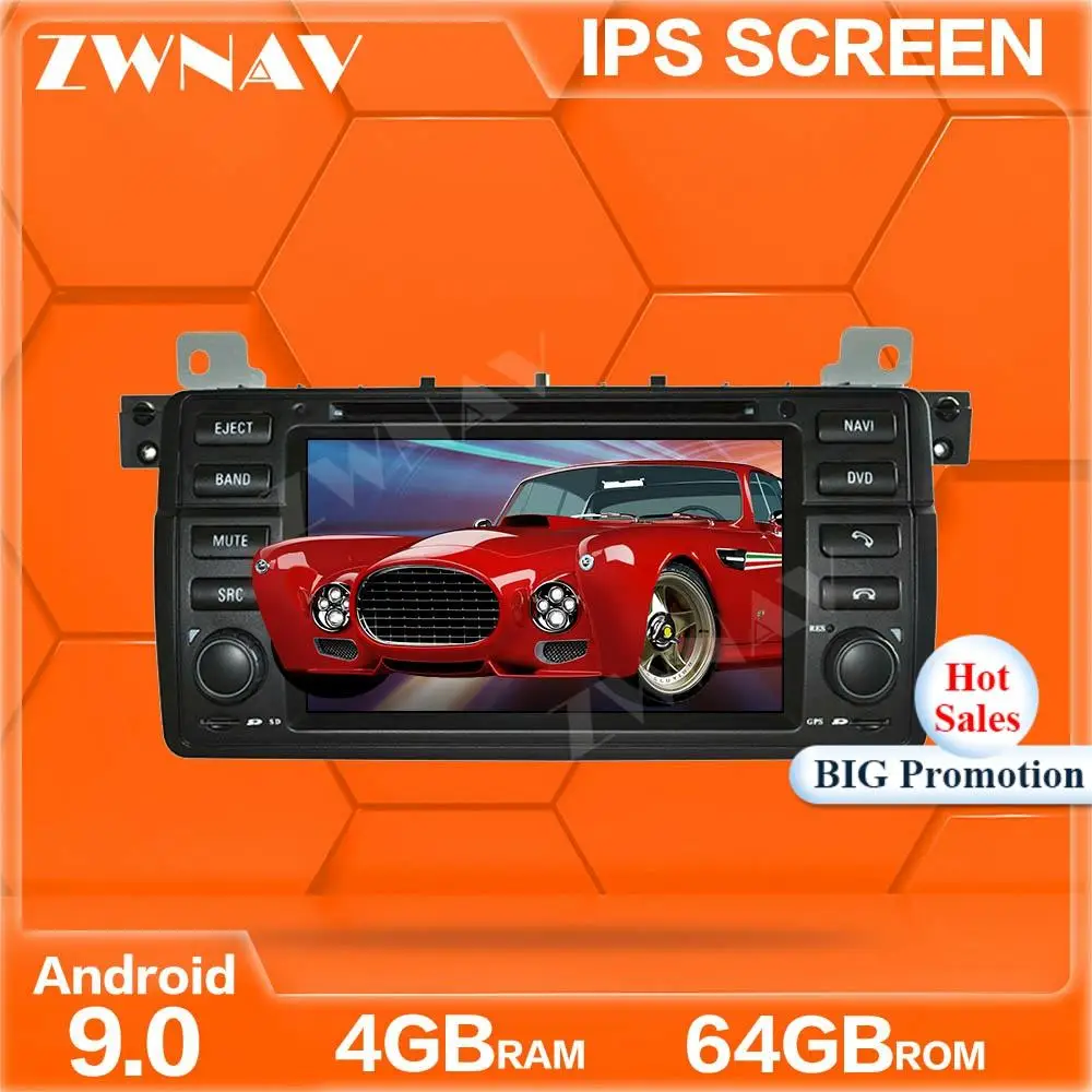 Android 9.0 system Car Multimedia Player For BMW Serie 3 E46 M3 1998-2006 car GPS Navi Radio Audio stereo Touch screen head unit Android 9.0 system Car Multimedia Player For BMW Serie 3 E46 M3 1998-2006 car GPS Navi Radio Audio stereo Touch screen head unit