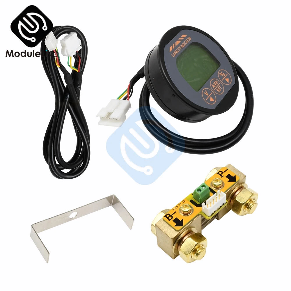 Тестер емкости аккумулятора вольтметр-амперметр измеритель тока для батареи