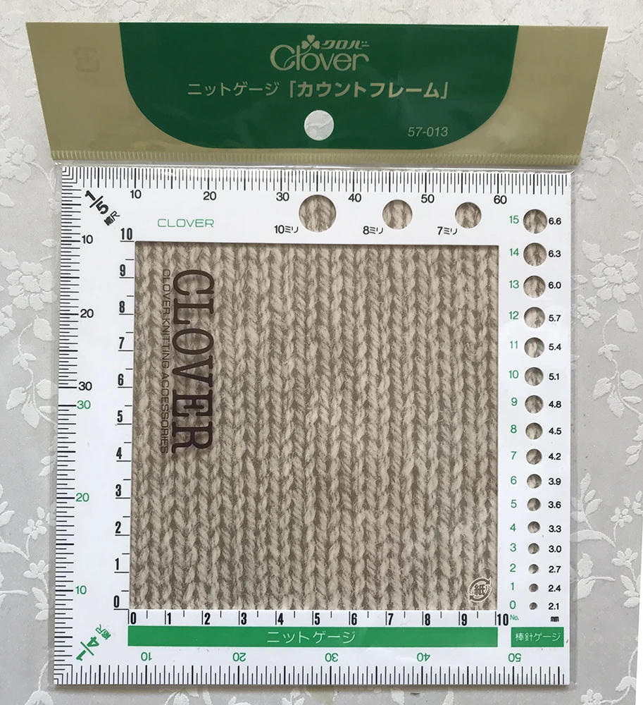 Японский Клевер многофункциональная вязальная игла измерительная линейка