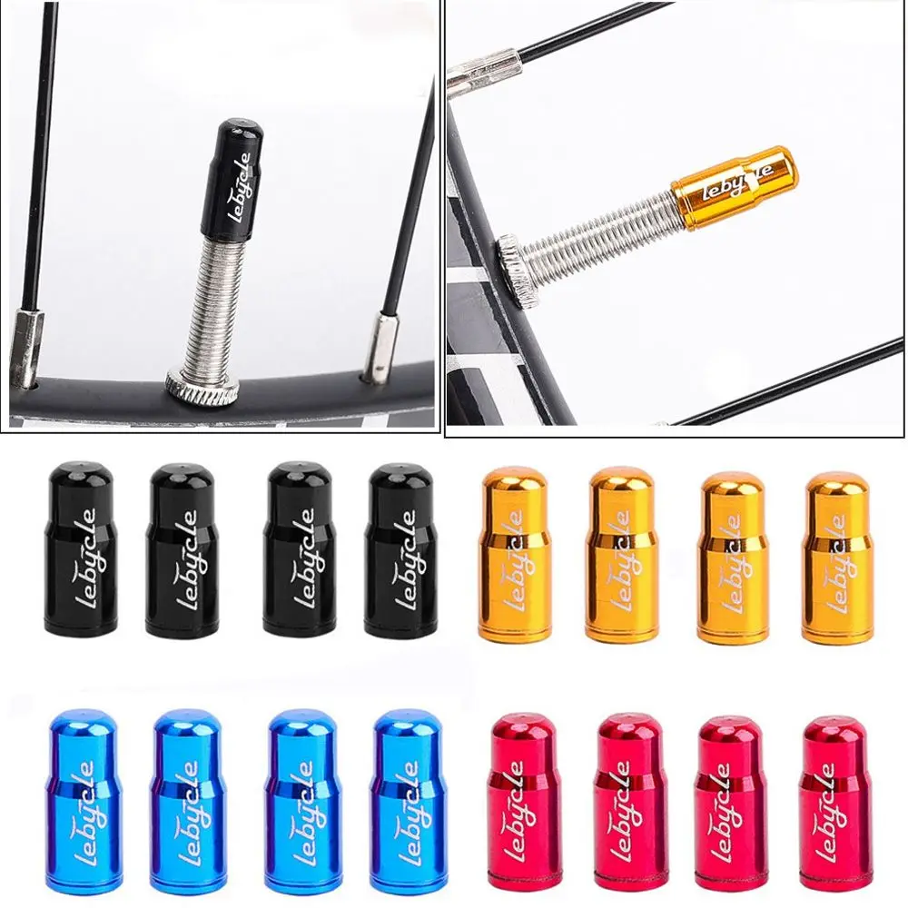 

5pcs 4 Colors Road MTB Bike Wheel Tire Covered Protector French Tyre Dustproof Bike Bicycle Valve Cap Dust Cover