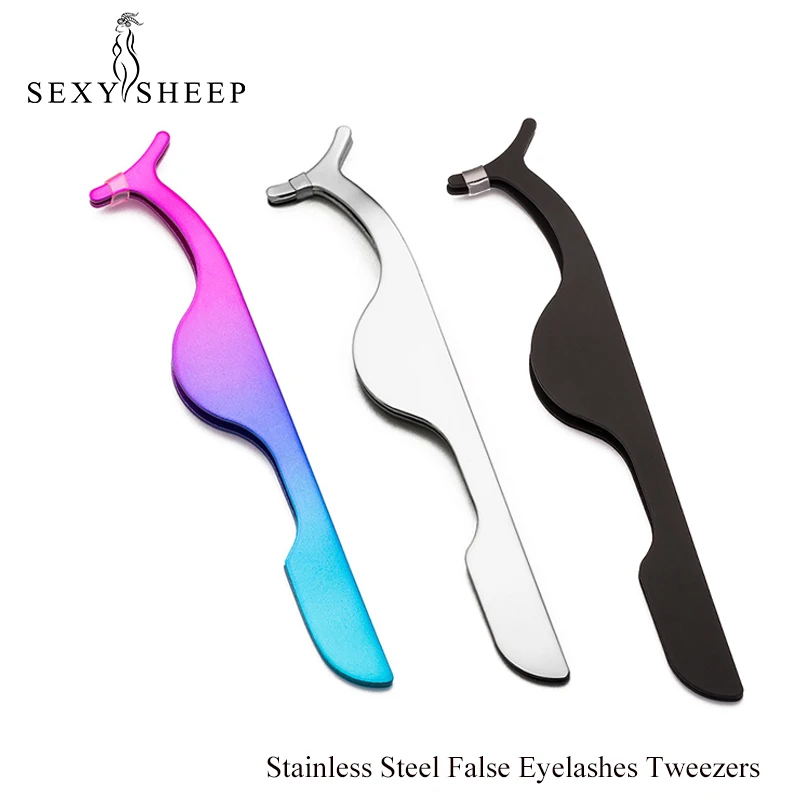 Пинцет для накладных ресниц из нержавеющей стали пинцет Щипцы завивки и
