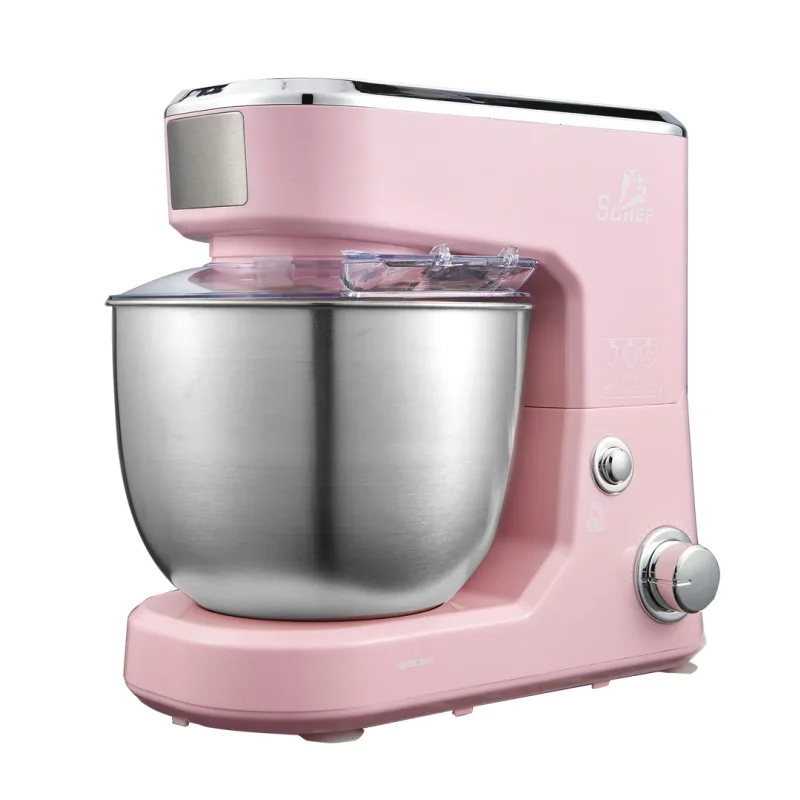 

600W Stand Mixer with 5 L Stainless Steel Bowl Household Electric Food Processor