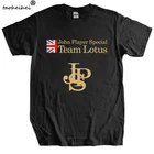 Новая Модная хлопковая футболка, футболки Айртон Сенна, Футболка Джон проигрыватель, футболка специальной команды лотоса, Мужская брендовая футболка, мужские подарочные Топы
