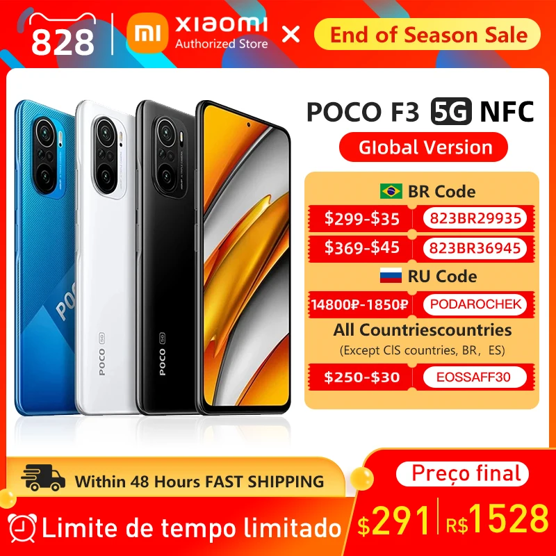 Смартфон POCO F3 5G 8 Гб 256 ГБ Snapdragon 870 Восьмиядерный 6 67 quot120 Гц E4 AMOLED дисплей|Смартфоны|</h5>
<ul>
<li>Категория: Все товары</li>
</ul>
<p>25 145,21 руб.</p>
<p>Есть скидка</p>
<p><img loading=