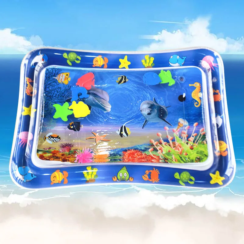 

Baby Water Mat Inflatable Cushion Infant Toddler Water Play Mat for Children Early Education Developing Baby Toy Summer Toys