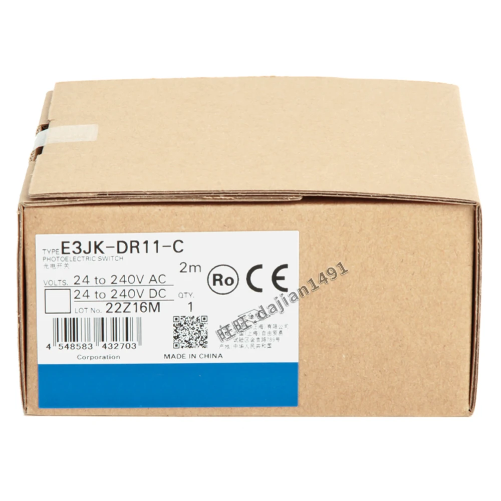 

Photoelectric switch sensor E3JK-DR11-C/TR12/RR/DN11/DP/TN11/TP1/RP/RN12-C