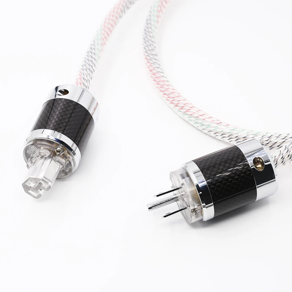 Высококлассный кабель питания Valhalla Hi-Fi Кабель 7N OFC с усилителем US Plug CD декодером