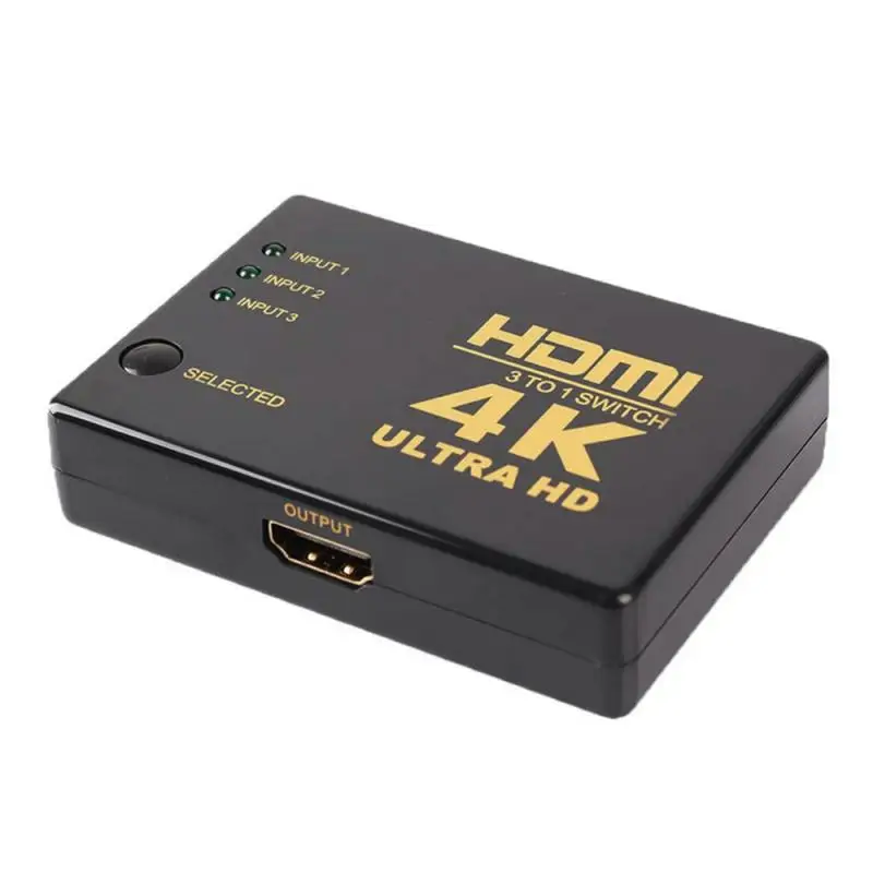 Разветвитель Кабеля 3-в-1 HD 1080P 3 входа 1 выход HDMI | Электроника