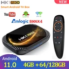 Приставка Смарт-ТВ HK1 RBOX X4S, Android 11, Amlogic S905X4, 4 + 64128 ГБ, 2,4 дюйма