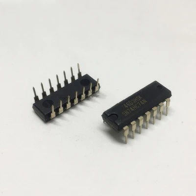 

10pcs/lot 74HC74N SN74HC74N 74HC74 7474 DIP-14 In Stock
