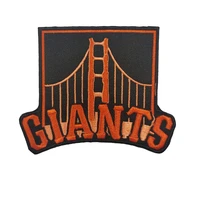 new product san francisco giants golden gate bridge logo sleeve alternate jersey patches for clothing iron patch stickers for cl