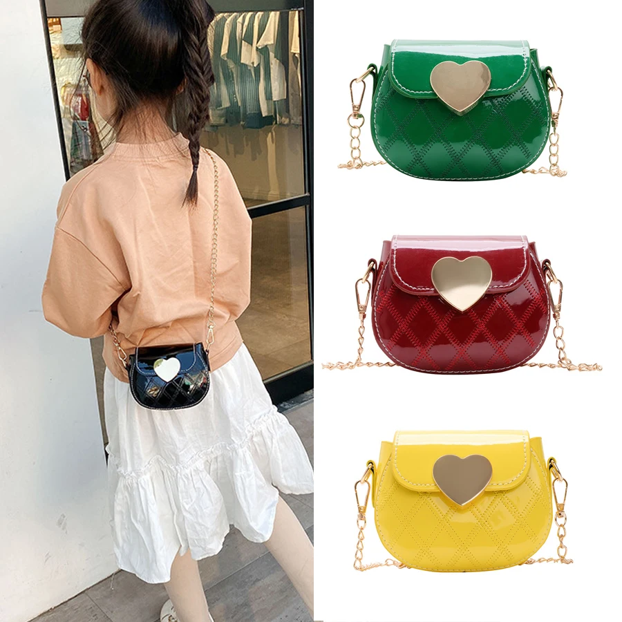 

Модная детская мини-сумка для монет из искусственной кожи, детские сумки через плечо, маленький кошелек для кавайных девочек, кошелек для ма...