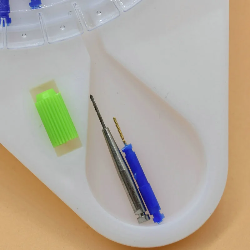 Зубные штифты конический винт 24 к золотые наборы сверл сменные конические с