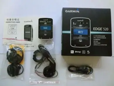 Велосипедный GPS компьютер Garmin Edge 520 велосипедный с поддержкой крепление на руль