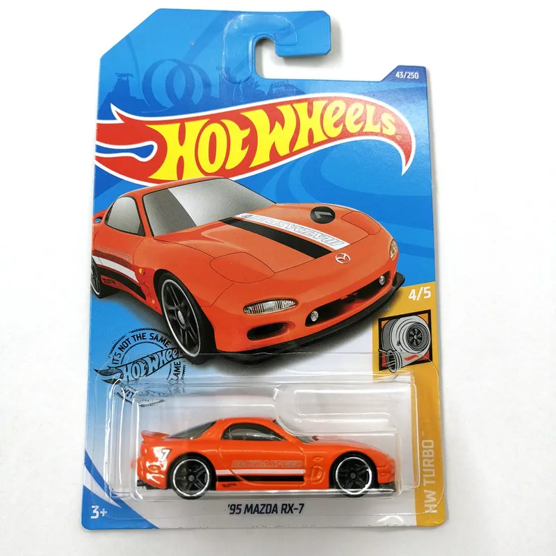 Hot Wheels 1:64 Car 95 MAZDA RX 7 металлическая литая модель автомобиля детские игрушки