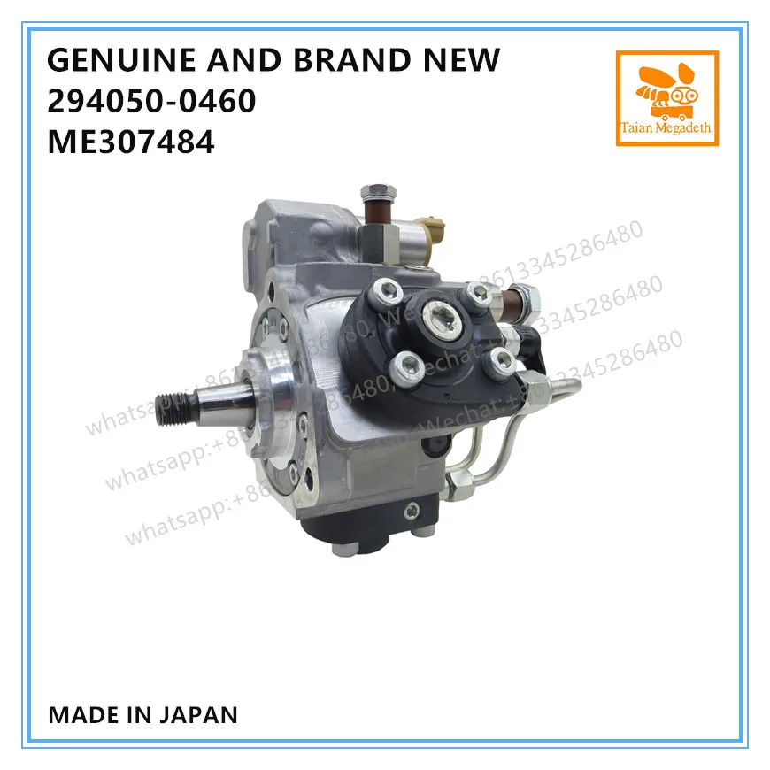 Оригинальный и абсолютно новый топливный насос COMMON RAIL 294050-0460 ME307484 для MITSUBISHI