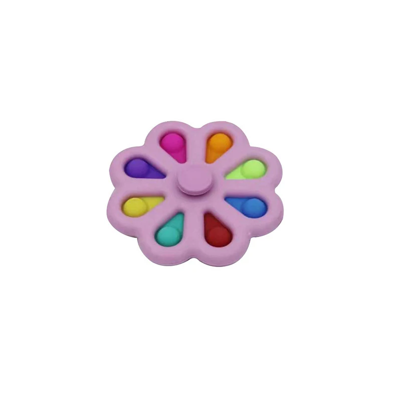 

New Novelty Colorful Funny Fidget Spinner Popit Toys for Anxiety Anti Stress Spinning Adult Kids Funny Flip Finger Toys
