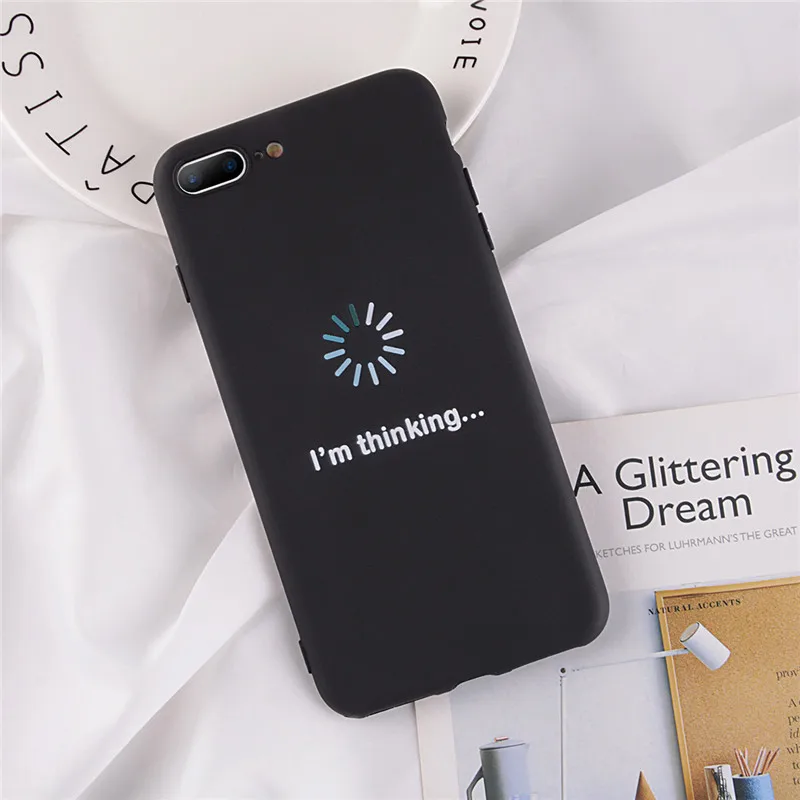 2627B Чехол Ottwn для iPhone 6, 7, 8 Plus, X, XR, XS, Max, простой чехол с буквенным принтом, для iPhone 11 Pro, чехол, Мягкая силиконовая задняя крышка, чехол для телефона - Цвет: 2627B