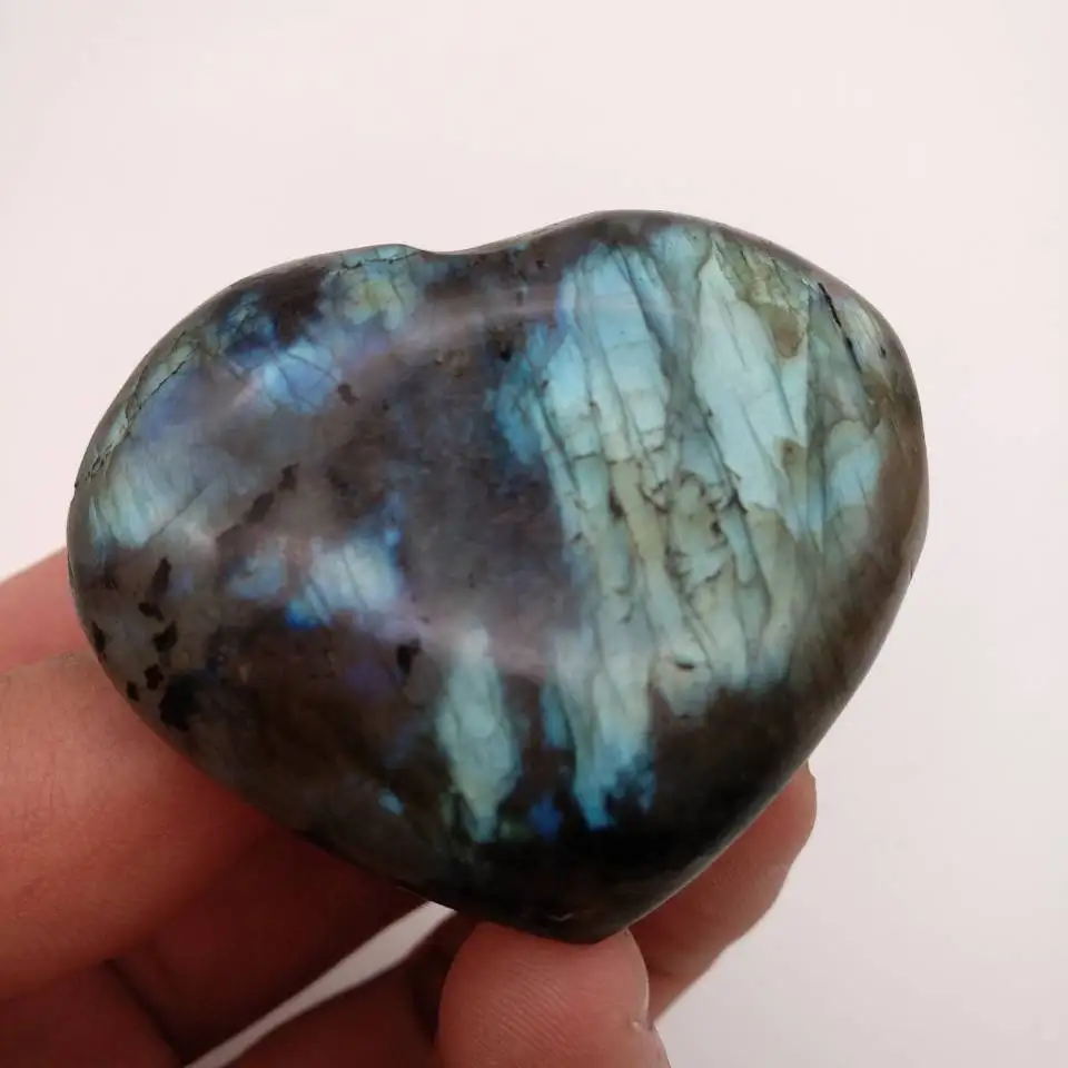 Топ! Натуральный красивый искусственный кристалл исцеление сердца|Камни| |