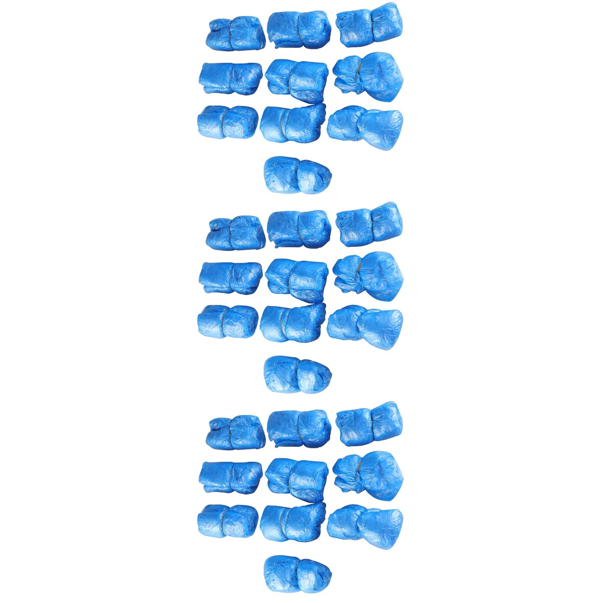 

300 pcs Waterproof Disposable Plastic Shoe Covers Carpet Cleaning Overshoes (Blue)