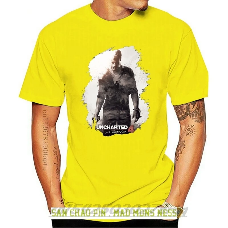 

Man Fashion T Shirt Kazzar Men Cool Uncharted 4 A Thief End Art T Shirt