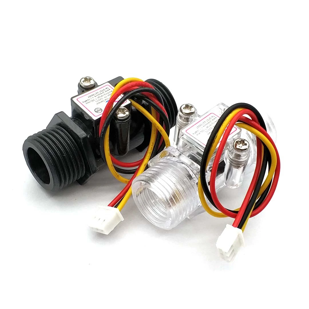 Счетчик расхода воды счетчик расходомер с датчиком холла индикатором Caudalimetro G1/2 0