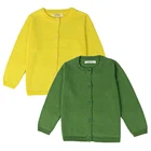 Детский вязаный свитер, одежда для мальчиков, Весенняя детская однотонная куртка, свитер для девочек, мерсеризованный хлопок, свитер для мальчиков, кардиган, детская одежда