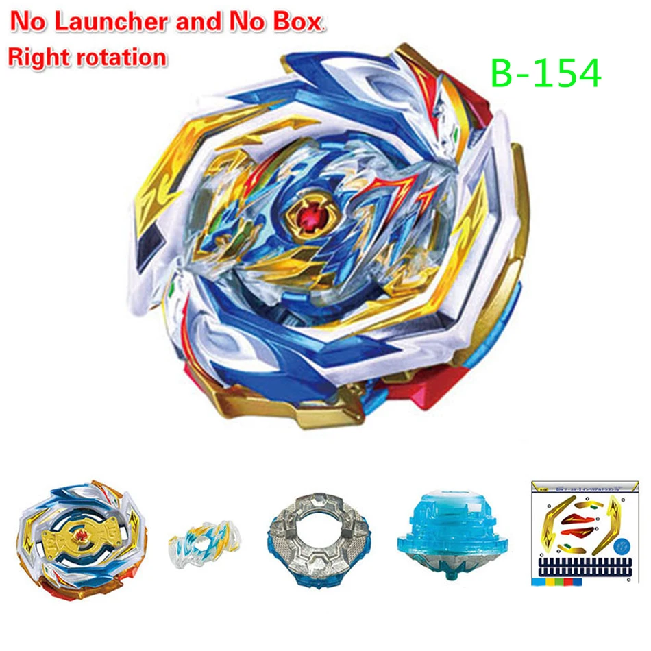 B154No launcher Верхние пусковые устройства Beyblade Burst B154 B153 152 150 игрушки Арена Bey Blade Achilles Bayblade Bable Fafnir Phoenix Blayblade - Цвет: B154No launcher