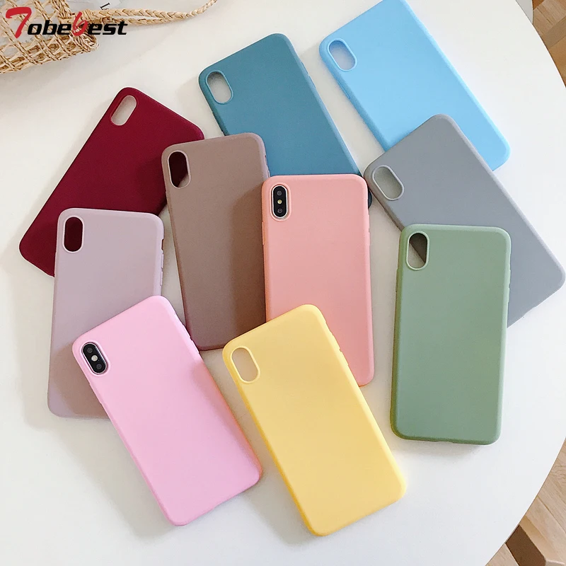

Samsung Galaxy silicone sheath, Samsung Galaxy A10, A20, a20e, A30, a40, A50, A70, a30s, a50s Caramel matte TPU protective cover